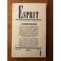 Revue Esprit Janvier 1970, L'Administration