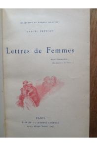 Lettres de femmes 