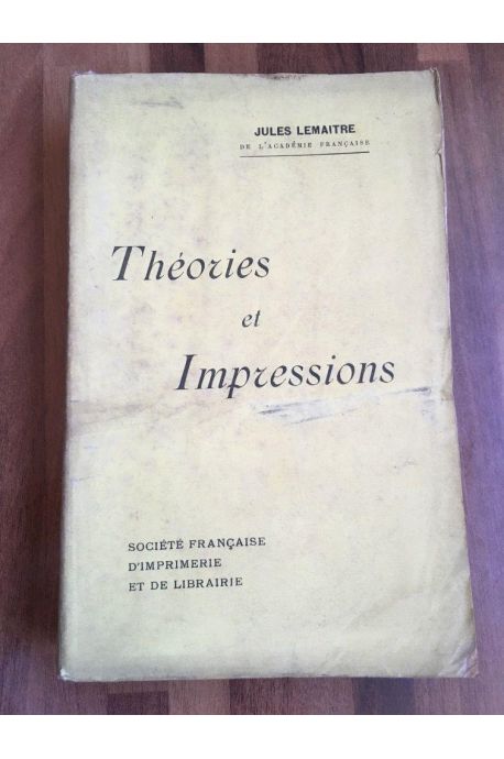 Théories et impressions