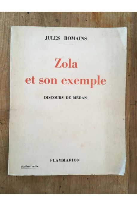 Zola et son exemple