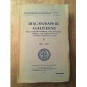 Bibliographie alsacienne Tome II 1921-1924