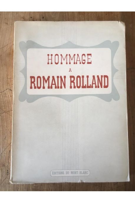 Hommage à Romain Rolland