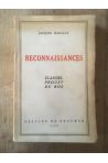 Reconnaissances, Claudel, Proust, Du Bos