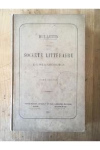 Bulletin de la société littéraire de Strasbourg Tome second