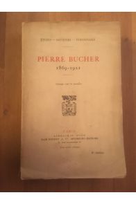 Pierre Bucher 1869-1921