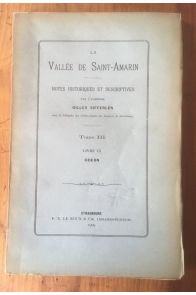 La vallée de Saint-Amarin, notes historiques et descriptives, Tome III, Livre IX, Odern