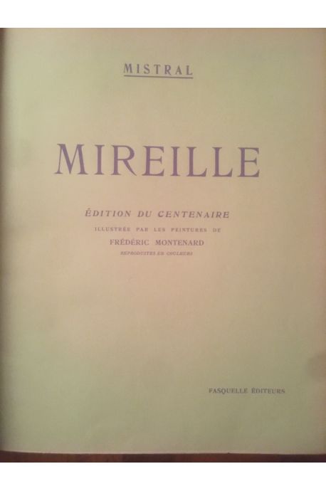 Mireille, édition du Centenaire