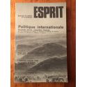 Revue Esprit Juin 1981, Politique Internationale