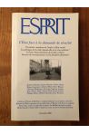 Revue Esprit Décembre 2002, l'Etat face à la demande de sécurité