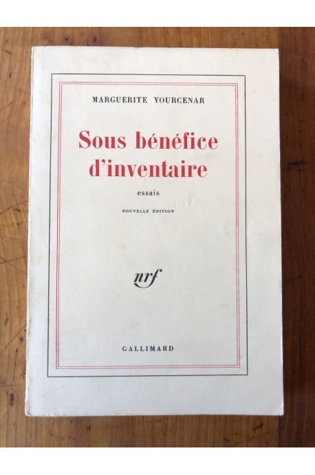 Sous bénéfice d'inventaire