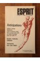 Revue Esprit Janvier 1985 Anticipations