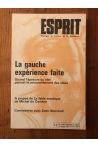 Revue Esprit Décembre 1983, La gauche expérience faite