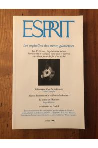 Revue Esprit octobre 1996, Les orphelins de trente glorieuses