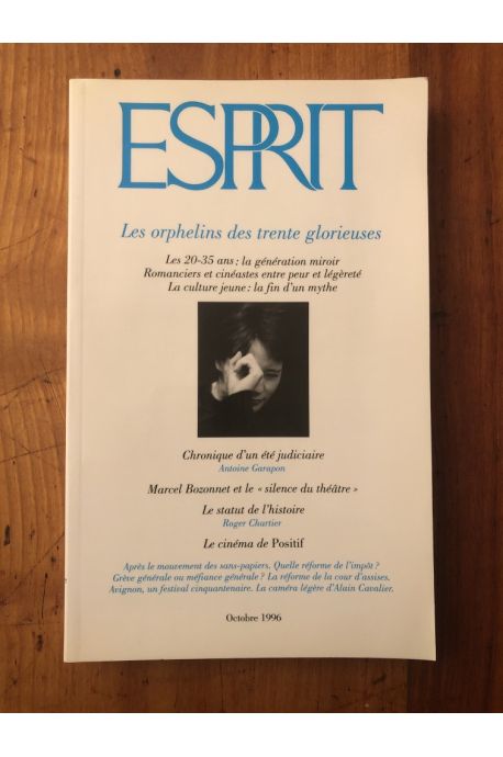 Revue Esprit octobre 1996, Les orphelins de trente glorieuses