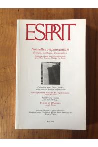 Revue Esprit Mai 1991 Nouvelles responsabilités