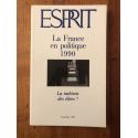 Esprit Septembre 1990, La France en politique 1990