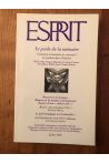 Revue Esprit Juillet 1993 Le poids de la mémoire