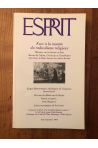 Esprit Août-septembre 1993 Face à la montée du radicalisme religieux