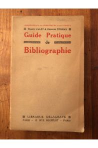 Guide pratique de bibliographie