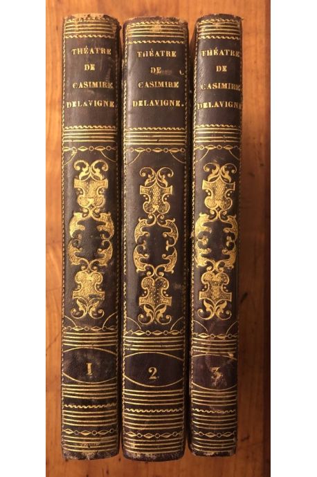 Théâtre de Casimir Delavigne (Complet en 3 volumes)