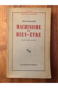 Machinisme et bien-être