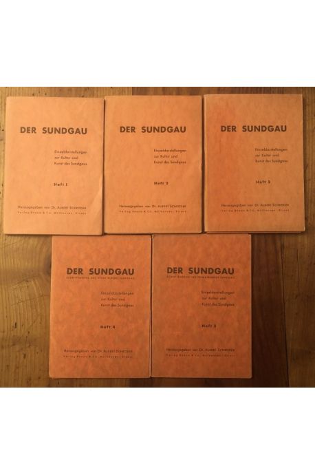 Der Sundgau Einzeldarstellungen zur Kultur und Kunst des Sundgaus (Heft 1 zu 5)