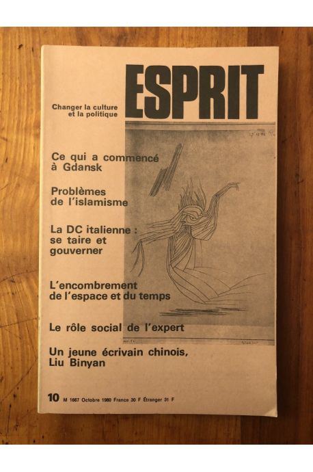 Revue Esprit Octobre 1980