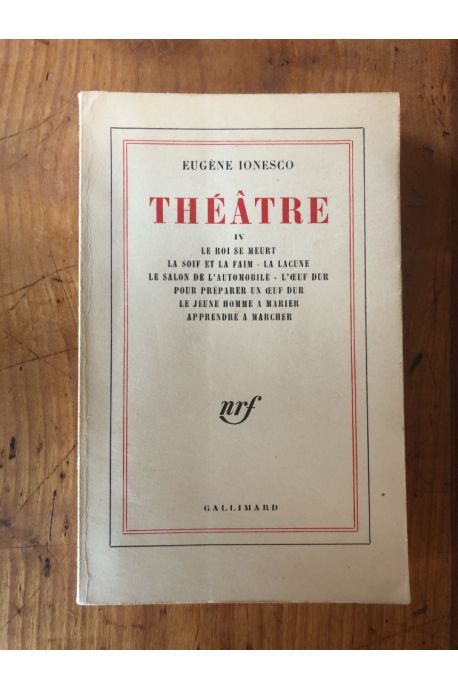 Théâtre IV