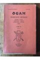 OGAM Tradition Celtique Tome XX Fasc 3-6, N°117-120, Décembre 1968