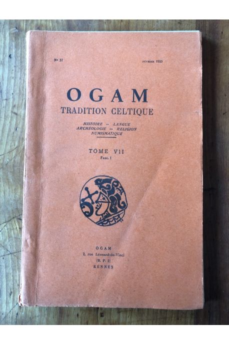 OGAM Tradition Celtique Tome VII Fasc 1, N°37, Février 1955