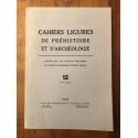 Cahiers ligures de Préhistoire et d'Archéologie 1963 N°12 IIème Partie