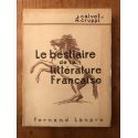 Le bestiaire de la littérature française