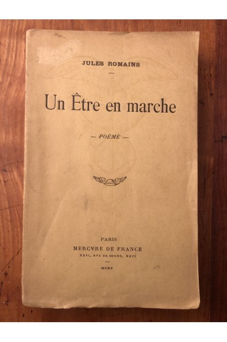 Un être en marche, Poème