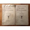 Les poésies de M. Malherbe, édition de Jacques Lavaud (2 volumes)