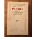 Poésies I - Livre de poèmes, Premières chansons, Chansons, Poème du Cante Jondo