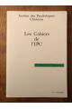 Cahier N°1 de l'Institut des Psychologues cliniciens