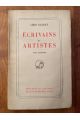 Ecrivains et artistes, tome septième