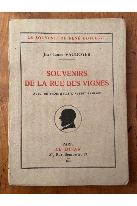 Souvenirs de la rue des vignes