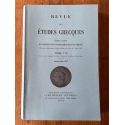 Revue des études grecques Janvier-Juin 1997, Tome 110