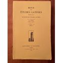 Revue des études latines 1997 Tome 75