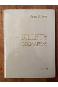 Billets colmariens