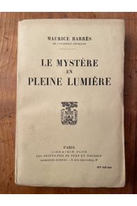 Le mystère en pleine lumière