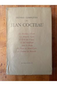 Oeuvres complètes de Jean Cocteau Volume VIII