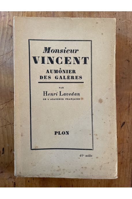 Monsieur Vincent, aumônier des galères