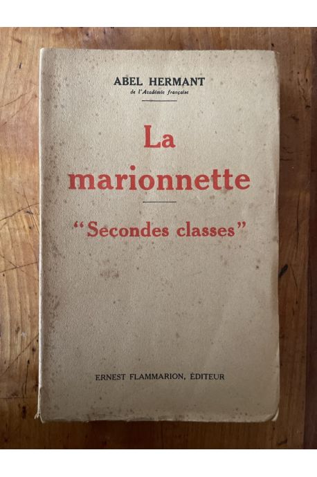 La marionnette "Secondes classes"