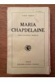 Maria Chapdelaine, récit du Canada français