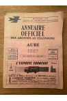 Aube 1967, Annuaire officiel des abonnés au téléphone