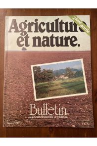 Agriculture et Nature 2ème partie, Bulletin de la Société Industrielle de Mulhouse