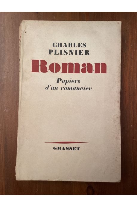 Roman, papiers d'un romancier