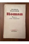 Roman, papiers d'un romancier